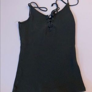 Cute olive green tank top!